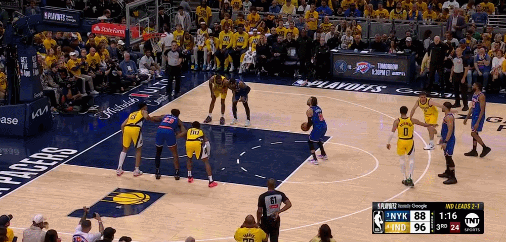 PP电子-👊单节尼克斯获得15次罚球!布伦森一人单节获得10次罚球机会